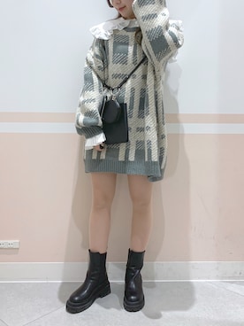 kaeさん（レディース・153cm）の冬コーディネート