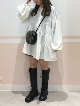 kaeさん（レディース・153cm）の冬コーディネート