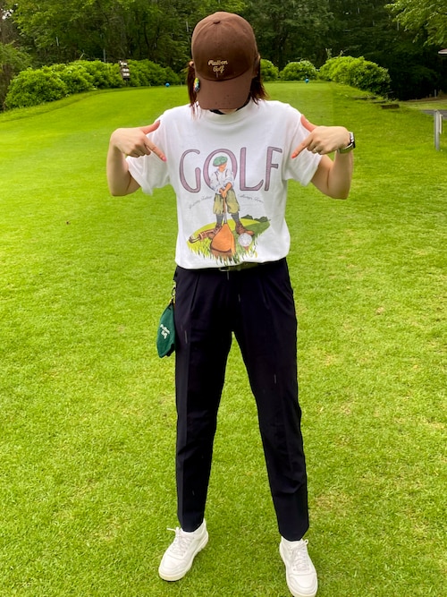 Malbon Golfレディースウェア 上下コーデ 春夏 限定デザイン 美品☘️ Malbon Golfレディースウェア 上下コーデ 春夏 限定デザイン 美