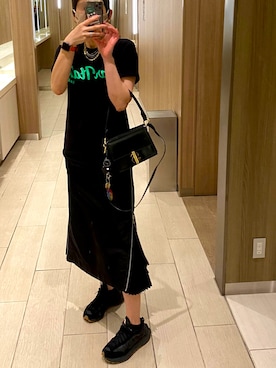 「sacai」｜えみ☺︎☆さん（レディース・172cm）の夏コーディネート