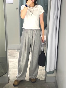 「SUBU(スブ)のアイテム」を使った、えみ☺︎☆さん(レディース・172cm)の春コーディネート