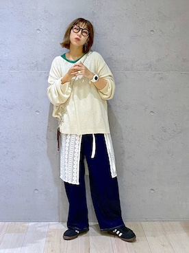「LEPSIM」｜「アイテム（PC・スマホグッズ/家電）」を使った、miwataraさん（レディース・156cm）の秋コーディネート