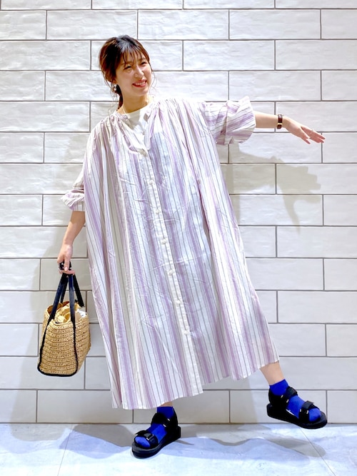Miwatara Lepsim ららぽーと新三郷 Lepsimのワンピースを使ったコーディネート Wear