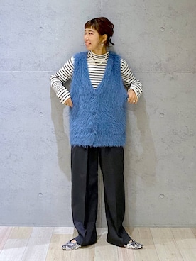 「アイテム（パンプス）」を使った、miwataraさん（レディース・156cm・30代）の秋コーディネート