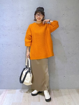 miwataraさん（レディース・156cm）の冬コーディネート