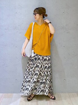 「アイテム（スマホグッズ）」を使った、miwataraさん（レディース・156cm・30代）の春コーディネート