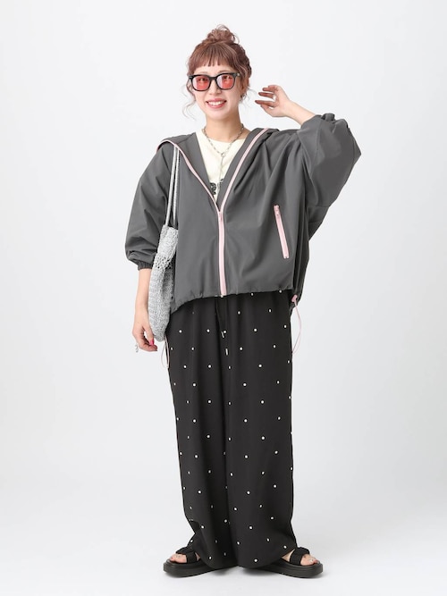 ドット刺繍パンツ 646561（その他パンツ）｜LEPSIM（レプシィム）の