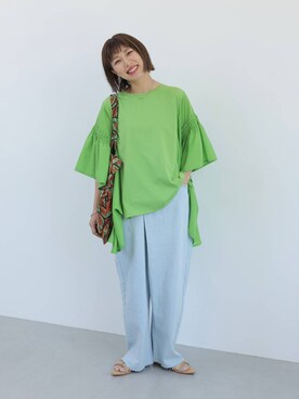 miwataraさん（レディース・156cm）の夏コーディネート