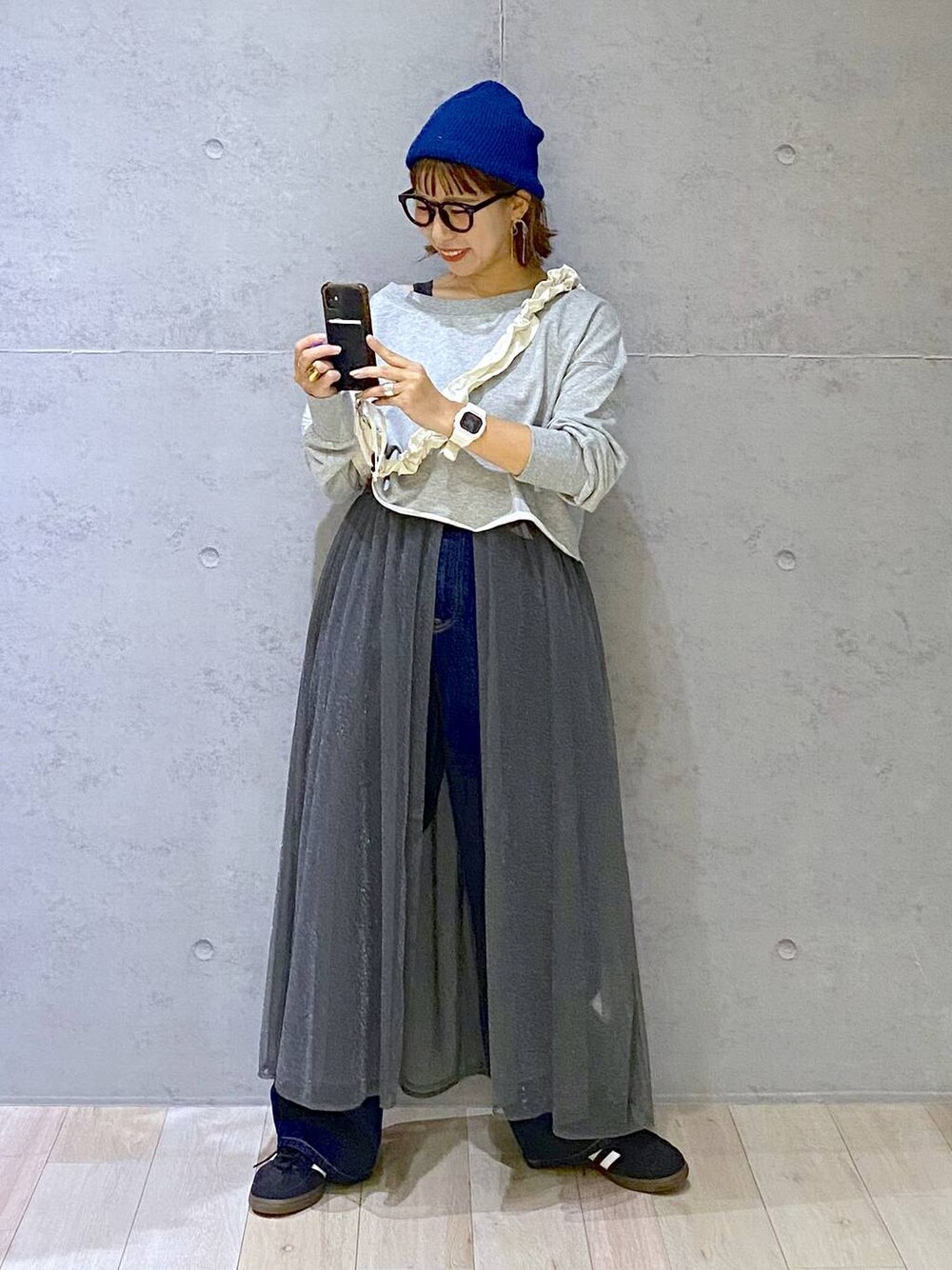 2WAYラメレイヤードワンピース 137967を使った人気ファッション