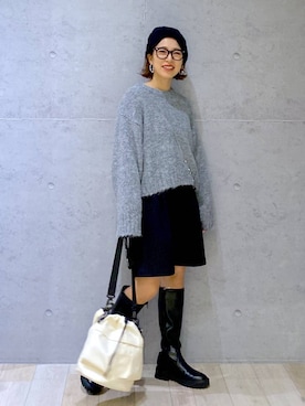 miwataraさん(レディース・156cm)の冬コーディネート