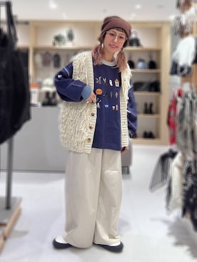 「アイテム（その他シューズ）」を使った、miwataraさん（レディース・156cm・30代）の秋コーディネート