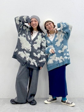 「アイテム（帽子）」を使った、miwataraさん（レディース・156cm・30代）の秋コーディネート