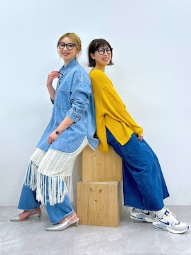 「アイテム（ワンピース/ドレス）」を使った、miwataraさん（レディース・156cm・30代）の春コーディネート