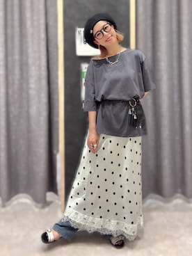 miwataraさん（レディース・156cm）の夏コーディネート