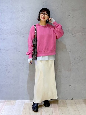 miwataraさん（レディース・156cm）の冬コーディネート