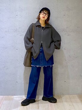 miwataraさん(レディース・156cm)の冬コーディネート