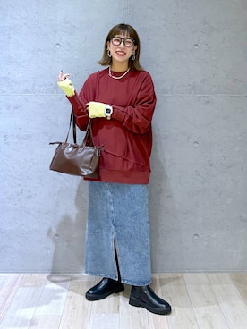 miwataraさん（レディース・156cm）の冬コーディネート