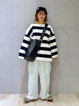 「アイテム（パンプス）」を使った、miwataraさん（レディース・156cm・30代）の秋コーディネート