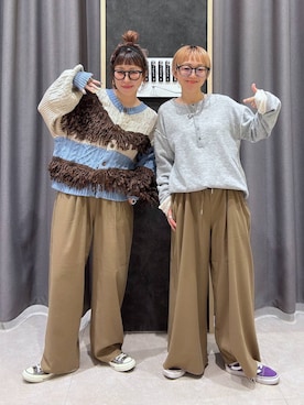 miwataraさん（レディース・156cm）の冬コーディネート