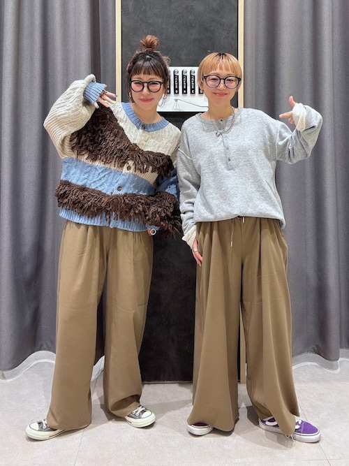 セール】ウールライクワイドパンツ 581657（その他パンツ）｜LEPSIM