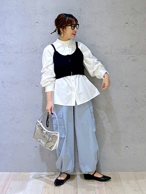 コムコム　半袖ブラウス trim_fce_item6625dd2211d69.jpg