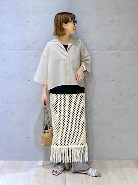 miwataraさん（レディース・156cm）の夏コーディネート