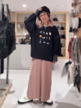 「アイテム（その他シューズ）」を使った、miwataraさん（レディース・156cm・30代）の秋コーディネート