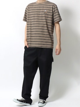 「LOGOS park（ロゴスパーク）のアイテム」を使った、MARUKAWA【Official】さん（メンズ・178cm）の春コーディネート