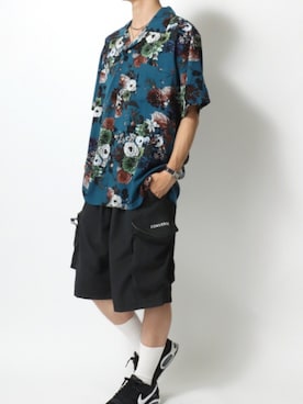 「CONVERSE（コンバース）のアイテム（パンツ）」を使った、MARUKAWA【Official】さん（メンズ・178cm）の夏コーディネート