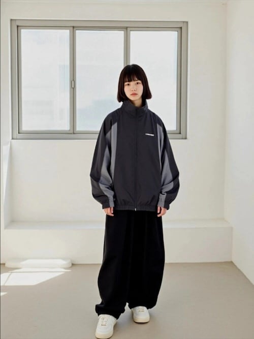 セール】2025AW CONVERSE /コンバース ナイロン 撥水 ラグラン切替