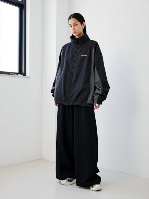 セール】2025AW CONVERSE /コンバース ナイロン 撥水 ラグラン切替