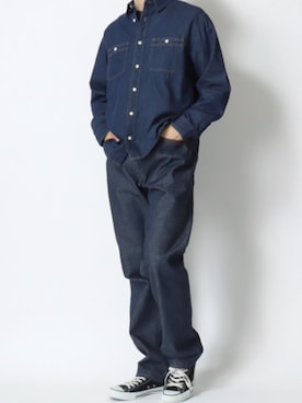 「Levi's（リーバイス）のアイテム」を使った、MARUKAWA【Official】さん（メンズ・178cm）の春コーディネート