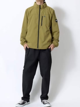 「アイテム（ナイロンジャケット）」を使った、MARUKAWA【Official】さん（メンズ・178cm）の秋コーディネート