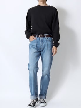 「Levi's（リーバイス）のアイテム（パンツ）」を使った、MARUKAWA【Official】さん（メンズ・178cm）の春コーディネート
