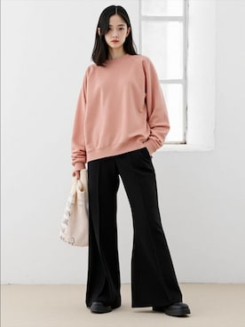 「DISCUS（ディスカス）のアイテム」を使った、MARUKAWA【Official】さん（レディース・160cm）の冬コーディネート