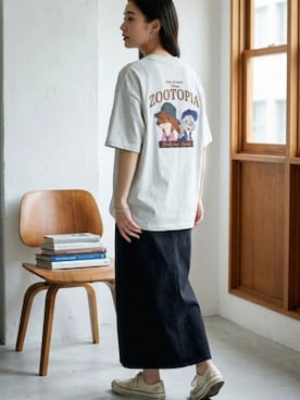 「Disney（ディズニー）のアイテム」を使った、MARUKAWA【Official】さん（レディース・160cm）の夏コーディネート