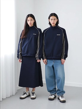 「アイテム（ナイロンジャケット）」を使った、MARUKAWA【Official】さん（レディース・161cm）の秋コーディネート