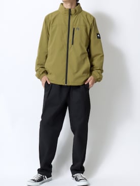 「アイテム（ナイロンジャケット）」を使った、MARUKAWA【Official】さん（メンズ・178cm）の秋コーディネート