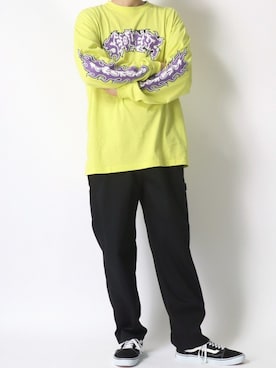 「SEQUENZ（シークエンズ）のアイテム」を使った、MARUKAWA【Official】さん（メンズ・178cm）の春コーディネート