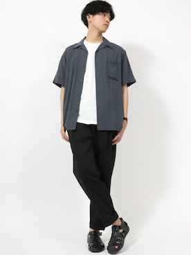 「Jungle Storm（ジャングルストーム）のアイテム（パンツ）」を使った、MARUKAWA【Official】さん（メンズ・180cm）の夏コーディネート
