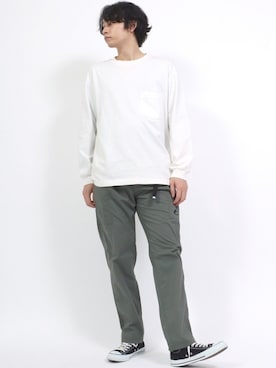 「LOGOS park（ロゴスパーク）のアイテム」を使った、MARUKAWA【Official】さん（メンズ・178cm）の春コーディネート