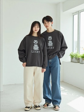 「アイテム（スウェット）」を使った、MARUKAWA【Official】さん（メンズ・175cm）の秋コーディネート