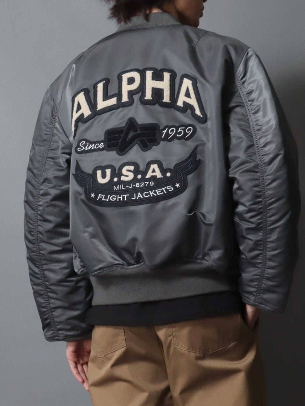 ALPHA　アルファ　MA-1　M ALPHA】MA-1 LITE（MA-1）｜ALPHA（アルファ）のファッション
