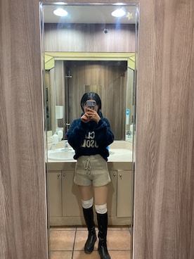 puchiさん（レディース・148cm）の冬コーディネート