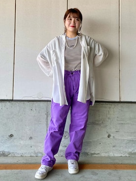 「Levi's（リーバイス）のアイテム（Tシャツ/カットソー）」を使った、shellyさん（レディース・154cm）の春コーディネート