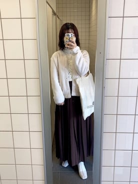 yさん（レディース・159cm）の冬コーディネート
