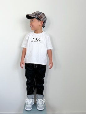 EIMA.SAEさん（キッズ・100cm）の秋コーディネート