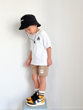 EIMA.SAEさん（キッズ・100cm）の秋コーディネート