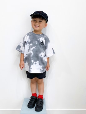 EIMA.SAEさん（キッズ・90cm）の夏コーディネート