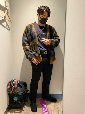「stein」｜「アイテム（アクセサリー）」を使った、8Tさん（メンズ・175cm）の春コーディネート